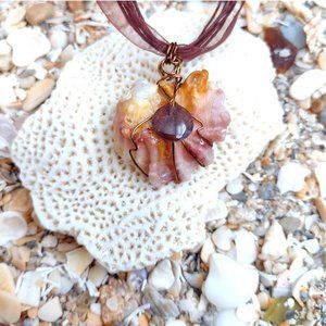 One of a Kind Natural Shell Necklace